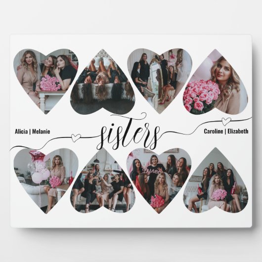 Sisters Script, Sisters Love Keepomwille Gift Coll Fotoplaat (Voorkant)