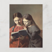 Sisters Signe en Henriette van de kunstenaar Briefkaart (Voorkant)