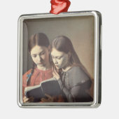 Sisters Signe en Henriette van de kunstenaar Metalen Ornament (Links)