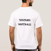 Sisters Softball T-shirt (Achterkant)