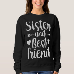 Sisters team van zuster- en beste vriendschappelij trui