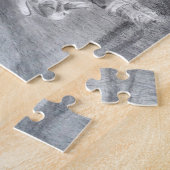 Sisters tekenen legpuzzel (Zijkant)