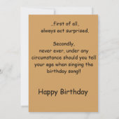 Sisters verjaardagskaart bedankkaart (Achterkant)