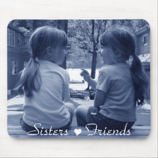 sisters vrienden mousepad muismat