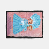 Sisters White Christmas Movie 1954 Xmas Snow Pajam Fleece Deken (Voorkant (Horizontaal))