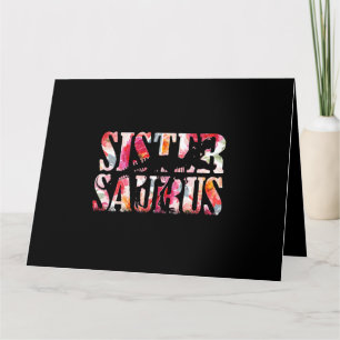 Sistersaurus Dinosaur Kaart