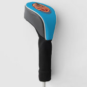 Sistersaurus: Fel, leuk en fantastisch Grappig Golfheadcover (Schuin)