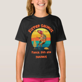 Sistersaurus: Fel, leuk en fantastisch T-shirt
