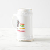 Sistersaurus Overeenkomende Zusters Dino Troep Ont Bierpul (Voorkant links)
