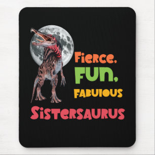 Sistersaurus Overeenkomende Zusters Dino Troep Ont Muismat