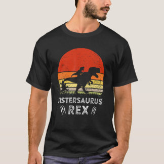Sistersaurus Rex Dinosaur Matching Family T-shirt