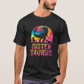 Sistersaurus T Rex Dinosaur Sister Saurus Family M T-shirt (Voorkant)