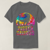 Sistersaurus T Rex Dinosaur Sister Saurus Family M T-shirt (Design voorkant)