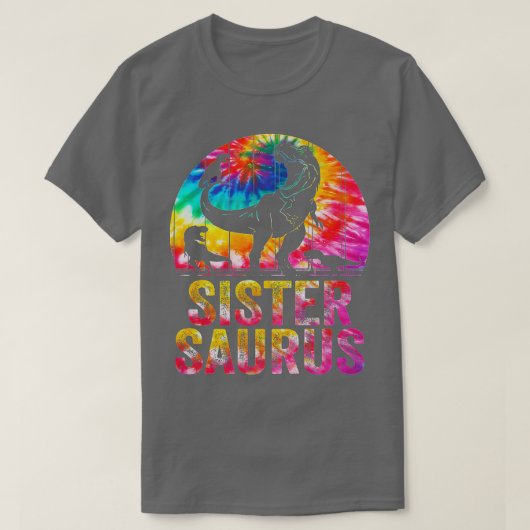 Sistersaurus T Rex Dinosaur Sister Saurus Family M T-shirt (Design voorkant)