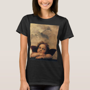 Sistijnse Madonna-Engelen door Raphael Sanzio T-shirt