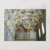 sistine briefkaart (Voorkant)