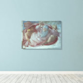 Sistine Chapel Canvas Afdruk (Insitu (Houten vloer))