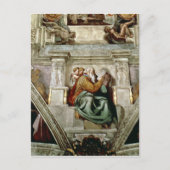 Sistine Chapel Ceiling, 1508-12 Briefkaart (Voorkant)