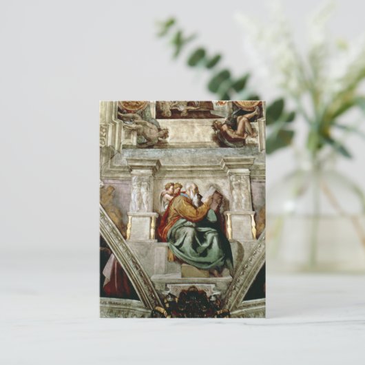 Sistine Chapel Ceiling, 1508-12 Briefkaart (Staand voorkant)