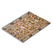 Sistine Chapel Ceiling, 1512, door Michelangelo Notitieboek (Linkerzijde)