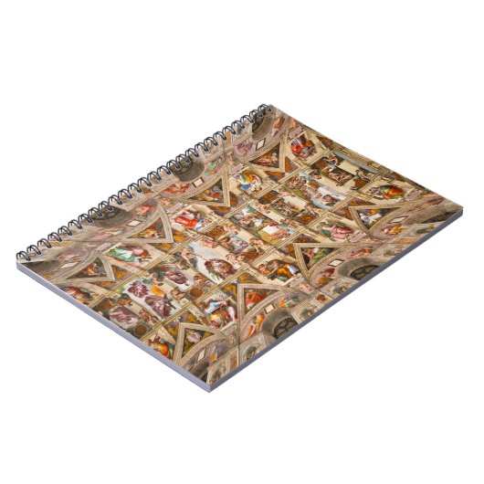 Sistine Chapel Ceiling, 1512, door Michelangelo Notitieboek (Linkerzijde)