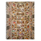 Sistine Chapel Ceiling, 1512, door Michelangelo Notitieboek (Voorkant)