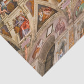 Sistine Chapel Ceiling, 1512, door Michelangelo Tissuepapier (Detail)