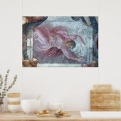 Sistine Chapel Ceiling 3 Poster (Keuken)