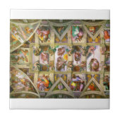 Sistine Chapel Ceiling By Michelangelo Tegeltje (Voorkant)