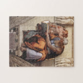 Sistine Chapel Ceiling: Cumaean Sibyl Michelangelo Legpuzzel (Horizontaal)