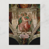 Sistine Chapel Ceiling: de profeet Isaiah Briefkaart (Voorkant)