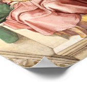 Sistine Chapel Ceiling - de profeet Isaiah Poster (Hoek)