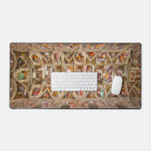 Sistine Chapel Ceiling door Michelangelo Bureaumat (Keyboard & Muis)