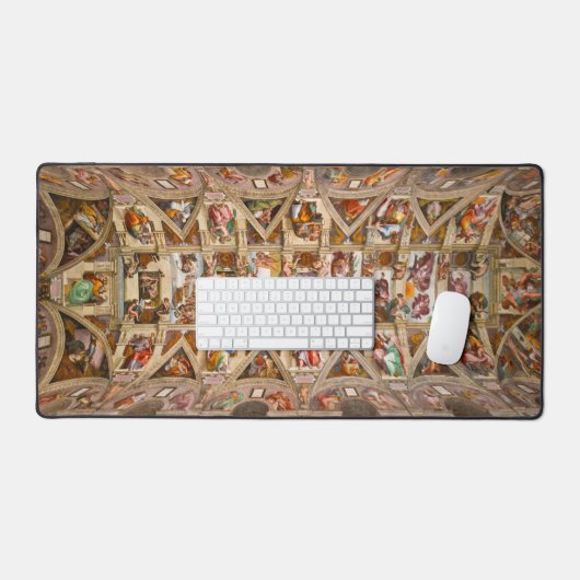 Sistine Chapel Ceiling door Michelangelo Bureaumat (Keyboard & Muis)