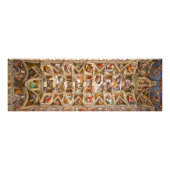 Sistine Chapel Ceiling door Michelangelo Foto Afdruk (Voorkant)
