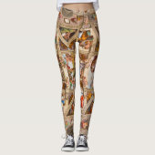 Sistine Chapel Ceiling door Michelangelo Leggings (Voorkant)