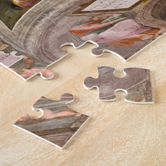 Sistine Chapel Ceiling door Michelangelo Legpuzzel (Zijkant)