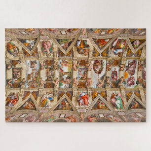 Sistine Chapel Ceiling door Michelangelo Legpuzzel