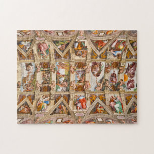 Sistine Chapel Ceiling door Michelangelo Legpuzzel