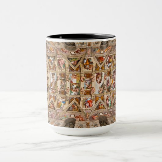 Sistine Chapel Ceiling door Michelangelo Mok (Midden)