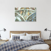 Sistine Chapel Ceiling: Haman Canvas Afdruk (Insitu (Slaapkamer))