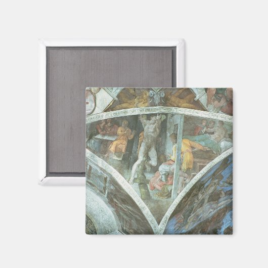 Sistine Chapel Ceiling: Haman Magneet (Voorkant / Achterkant)