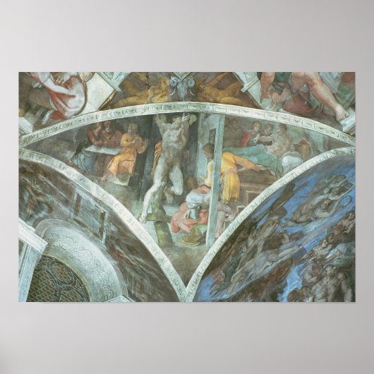 Sistine Chapel Ceiling: Haman Poster (Voorkant)