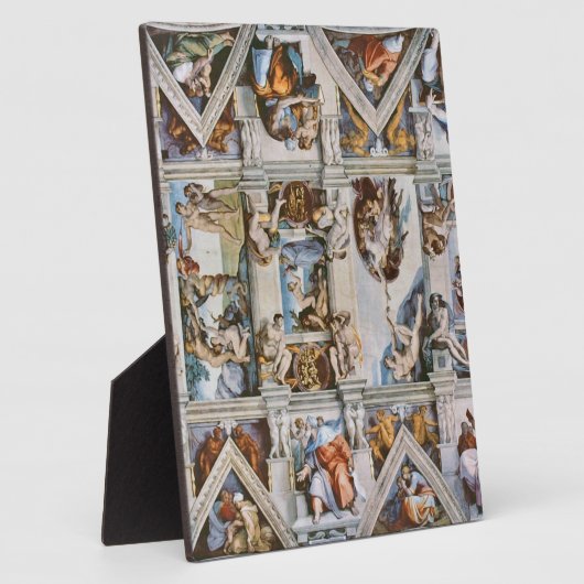 Sistine Chapel Ceiling Michelangelo Fotoplaat (Zijkant)