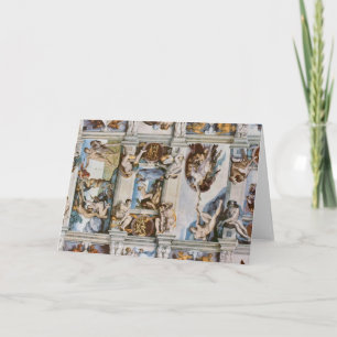 Sistine Chapel Ceiling Michelangelo Kaart