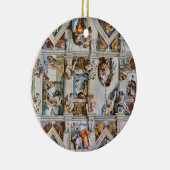 Sistine Chapel Ceiling Michelangelo Keramisch Ornament (Rechts)