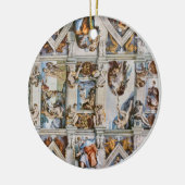 Sistine Chapel Ceiling Michelangelo Keramisch Ornament (Links)