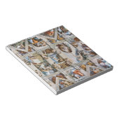 Sistine Chapel Ceiling Michelangelo Notitieblok (Schuin)