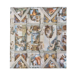 Sistine Chapel Ceiling Michelangelo Notitieblok