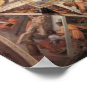 Sistine Chapel Ceiling Poster (Hoek)